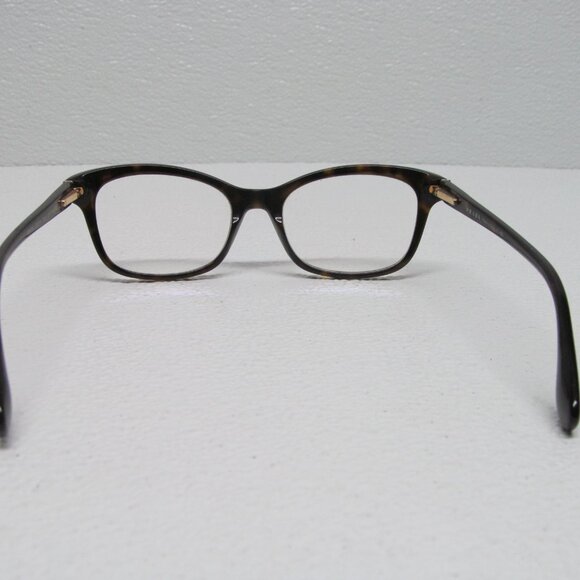 Prada VPR 05P 2AU-1O1 Cat Eye Dark Tortoise 52/18/140 Italy Eyeglasses - Picture 7 of 11